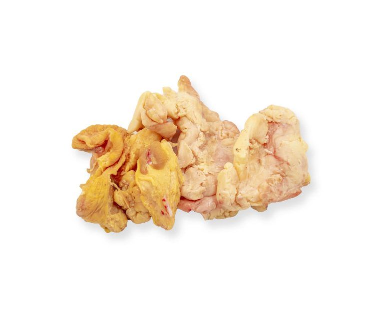 dieta barf grasa de pollo