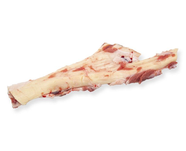dieta barf tendón de ternera